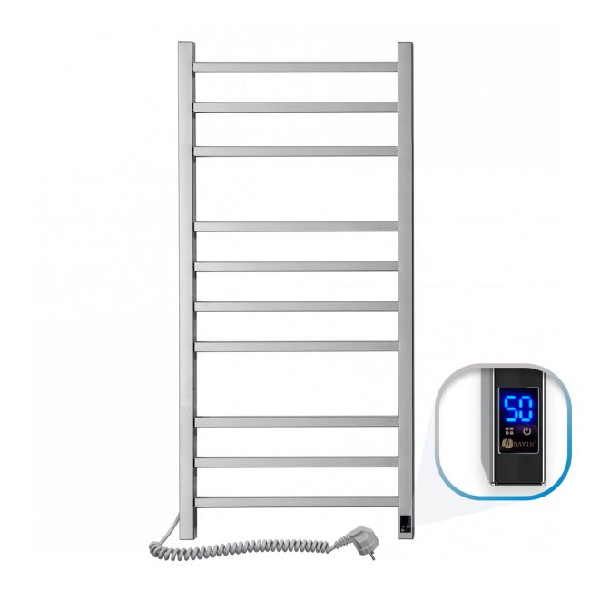 Полотенцесушитель Navin Loft 500х1000 Sensor с таймером, левый - головне фото, магазин OLVENT