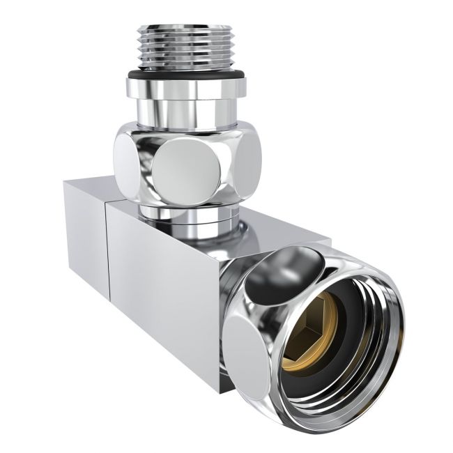 Кран угловой Laris 1/2" - 3/4" Кватро Классик 2шт. (LX-851) - фото 3