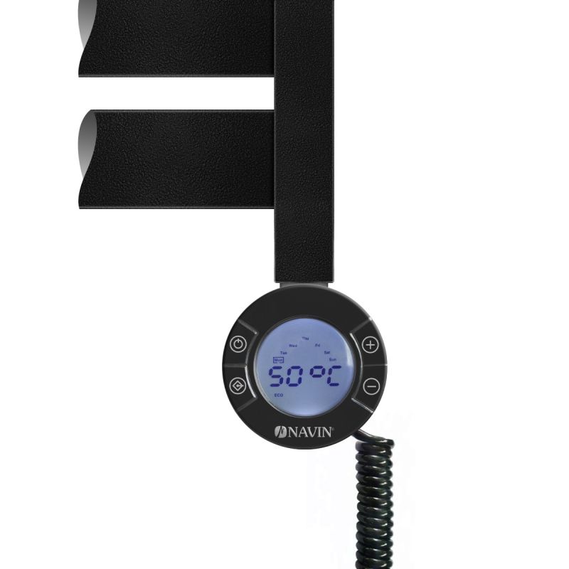 ТЭН для полотенцесушителя Sigma 300W чёрный, с функцией программирования