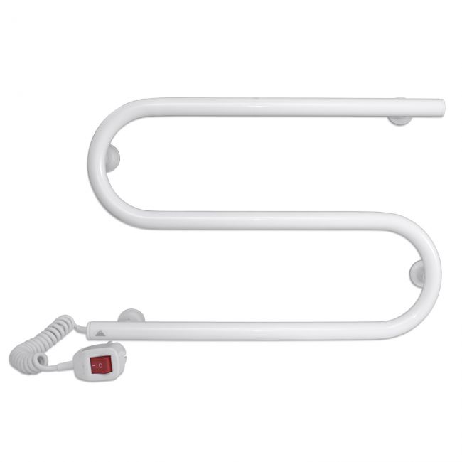 Електрична рушникосушарка Laris Зебра Змійовик 25 ЧФ2 500 х 330 Е (підкл. зліва) - фото 3