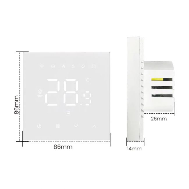 Терморегулятор для газового котла NAVIN WT410 W-3А з Wi-Fi - фото 6