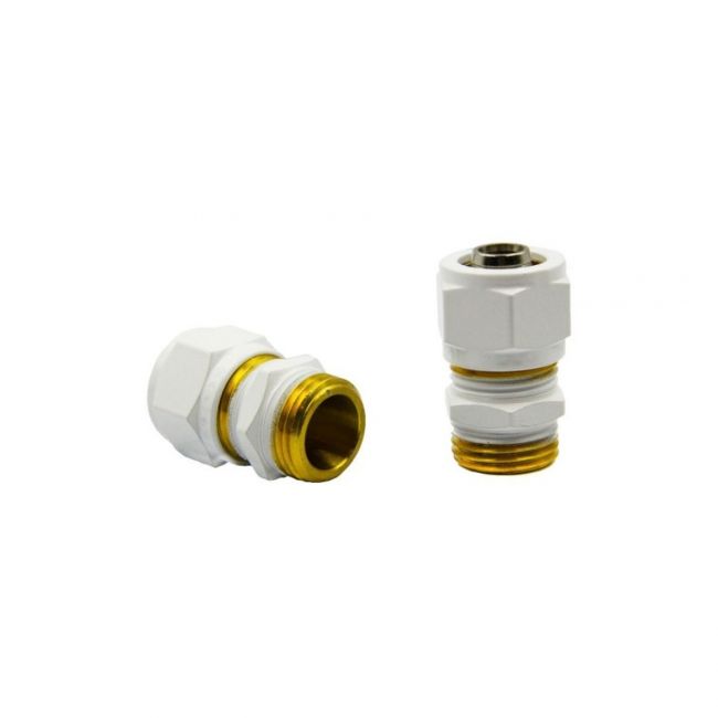 Комплект маскировочный Vario Term GZ1/2"хPEX 16х2, белый - фото 2