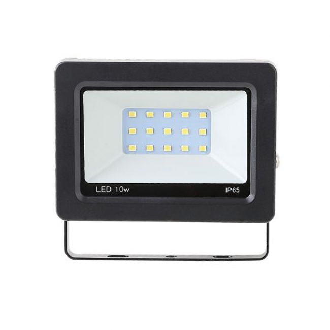 Светодиодный прожектор Neomax LED 10W 6000K Slim - головне фото, магазин OLVENT