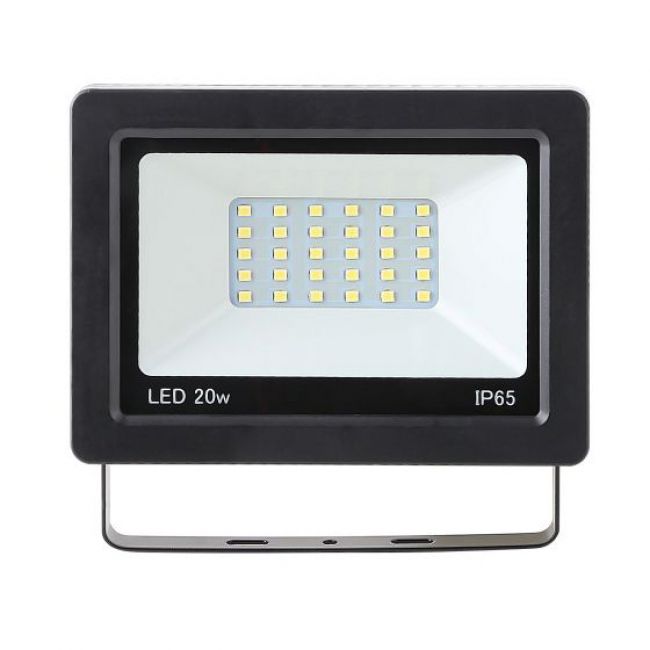 Светодиодный прожектор Neomax LED 20W 6000K Slim - головне фото, магазин OLVENT