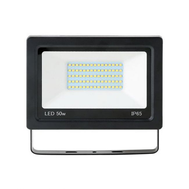 Светодиодный прожектор Neomax LED 50W 6000K Slim - головне фото, магазин OLVENT
