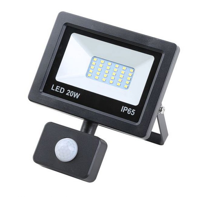 Прожектор Neomax LED 20W 6500K Slim з датчиком руху - фото 2