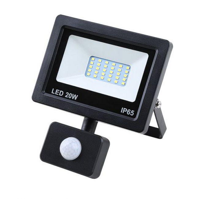 Прожектор Neomax LED 20W 6500K Slim з датчиком руху - фото 3