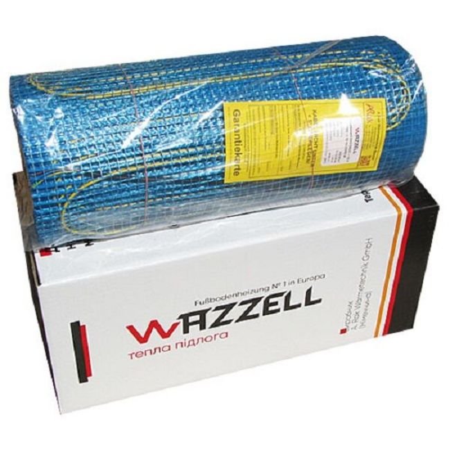 Электрический теплый пол Wazzell (мат) 1,5м2 - 300 Вт - фото 4