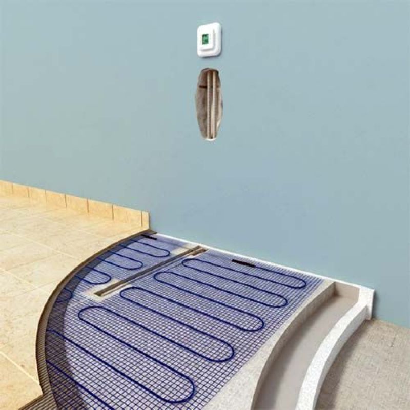 Электрический теплый пол (мат) Profitherm Eko mat 120 Вт / 0,75 м²