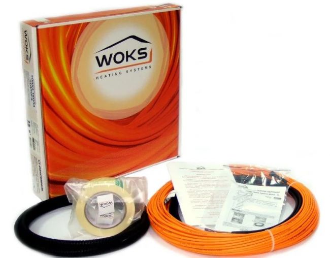 Электрический теплый пол Woks 10, 75 Вт/7,5 м - фото 3