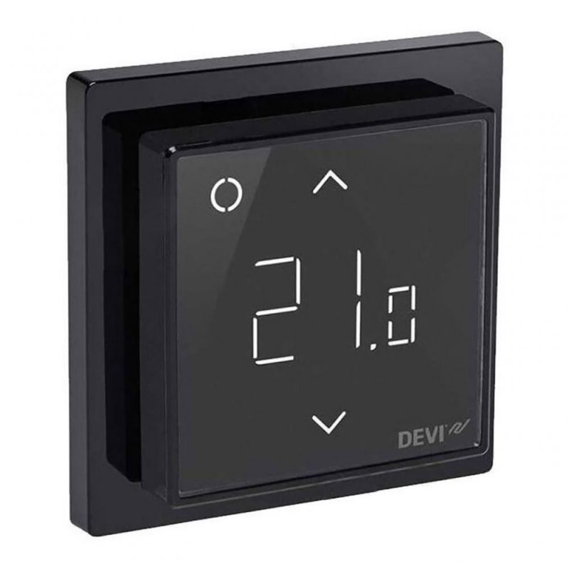 Терморегулятор программируемый Devi DEVIreg Smart Black 