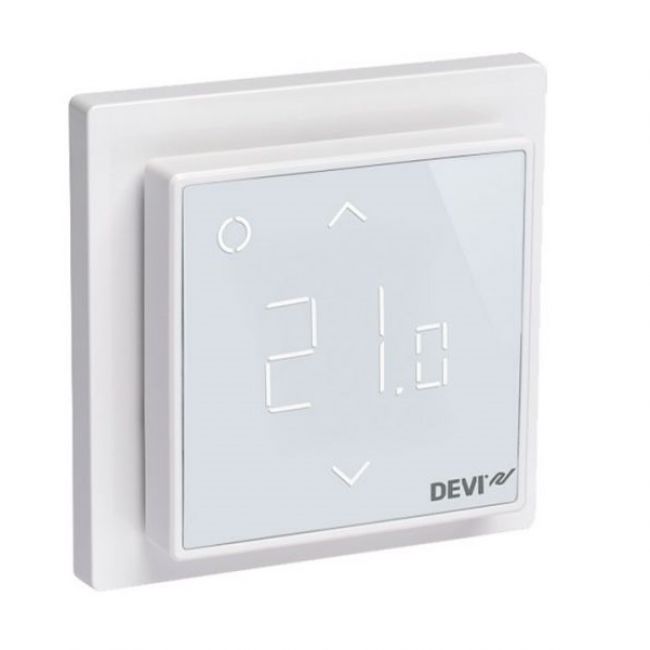 Терморегулятор програмований Devi DEVIreg Smart Pure White - головне фото, магазин OLVENT