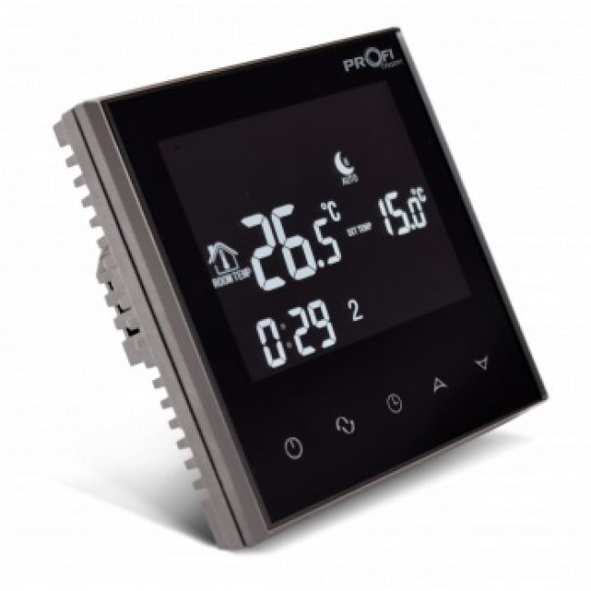 Терморегулятор програмований Profitherm Wi-Fi Onyx Black - головне фото, магазин OLVENT