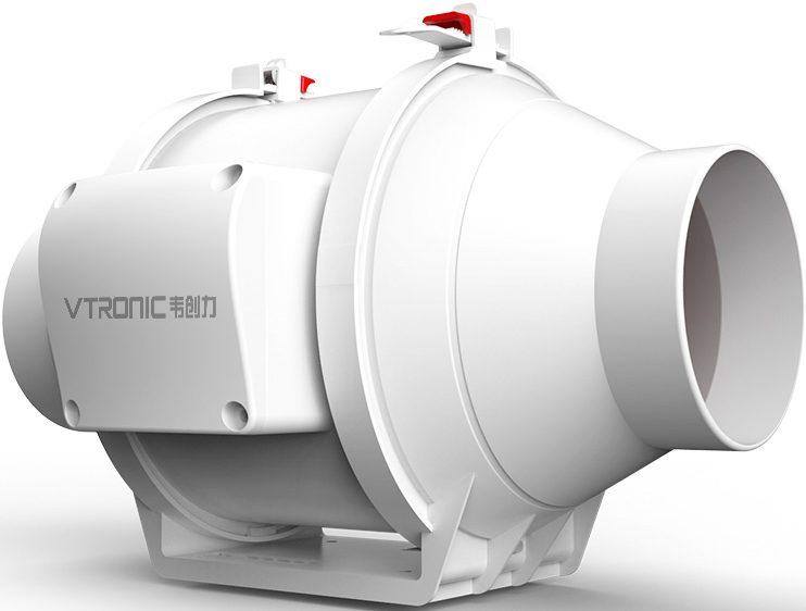 Розміри Канальний вентилятор Vtronic W 100-01