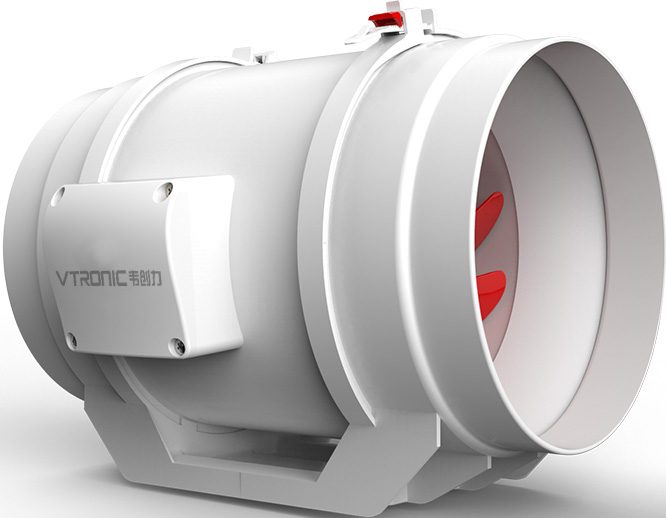 Розміри Канальний вентилятор Vtronic W 200-01